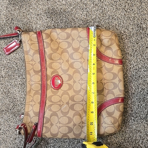 Vinyage Coach H1294-F18926 Crossbody Logo  Bag with Adjustable Strap - Picture 2 of 12